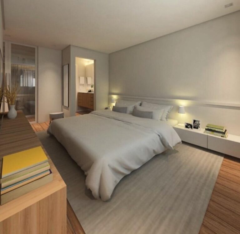 Projeto de interiores de apartamento no bairro Campinas, em São José SC, desenvolvido por arquiteta com ambientes modernos, sofisticados e funcionais.