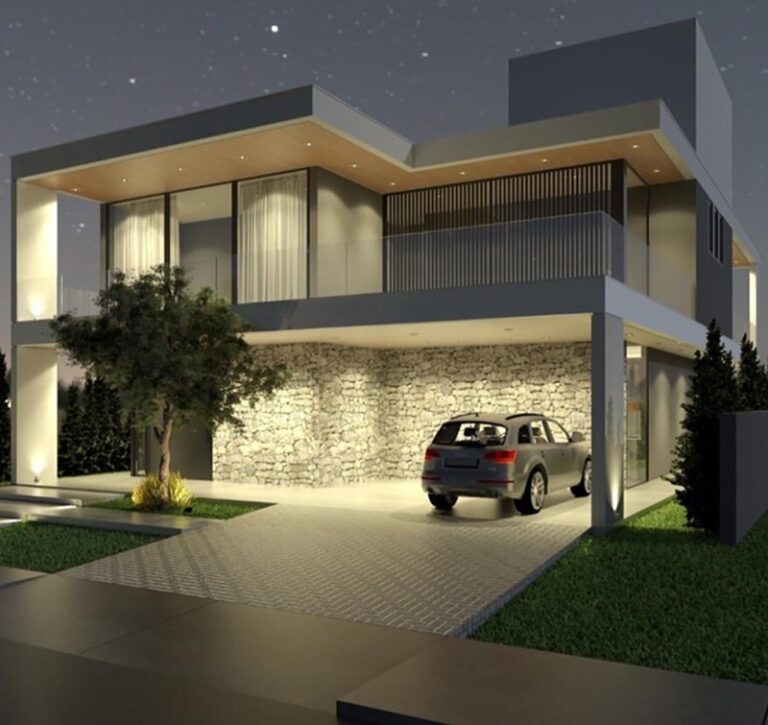 Projeto arquitetônico de residência no bairro Cachoeira do Bom Jesus, em Florianópolis SC, desenvolvido por arquiteta com foco em conforto, funcionalidade e arquitetura contemporânea.
