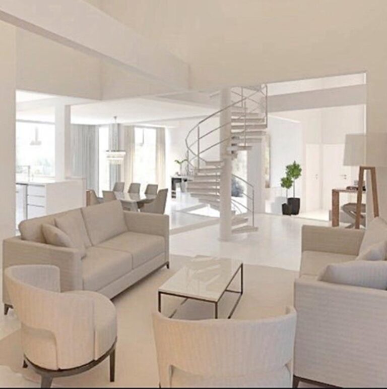 Projeto de interiores de casa no Bosque das Mansões, em São José SC, desenvolvido por arquiteta com ambientes sofisticados, integrados e personalizados.