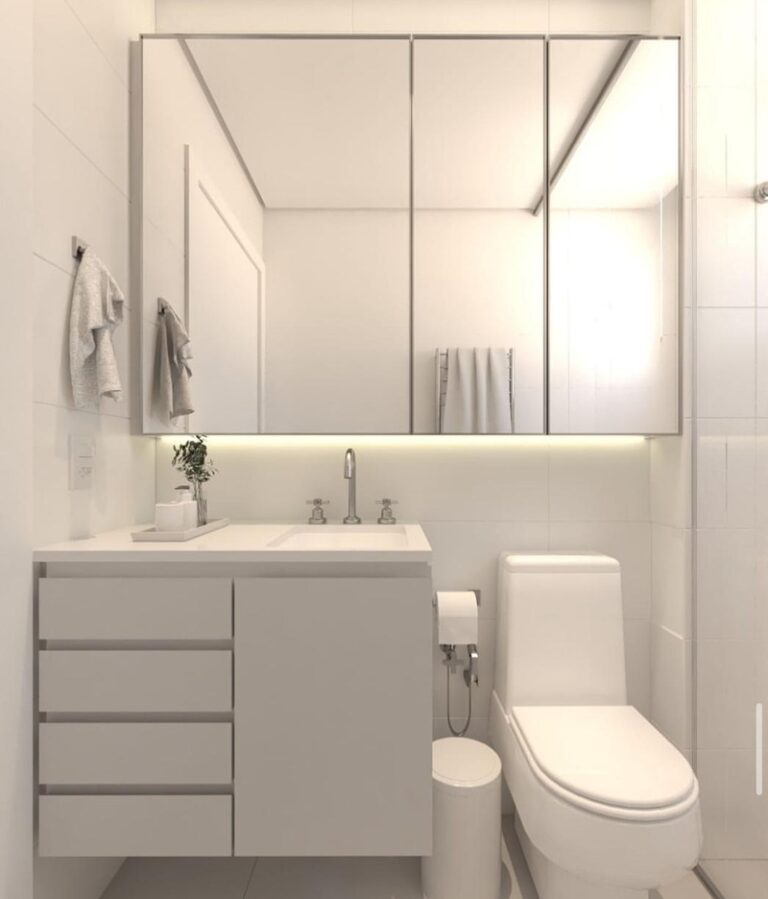 Projeto de interiores de apartamento em São José SC com ambientes modernos, planejados e funcionais, valorizando conforto e praticidade.