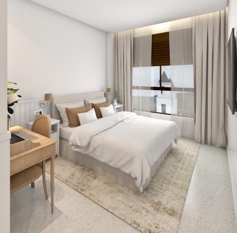 Projeto de interiores de apartamento em Jurerê Internacional, Florianópolis SC, desenvolvido por arquiteta com ambientes sofisticados, funcionais e valorização da iluminação natural.