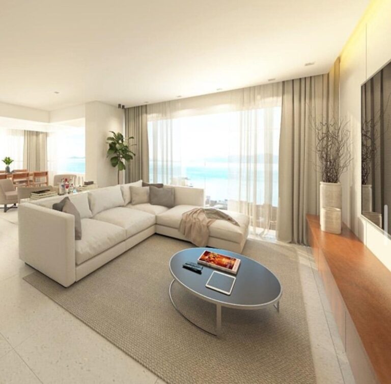 Projeto de interiores de apartamento no bairro Campinas, em São José SC, desenvolvido por arquiteta com ambientes modernos, funcionais e sofisticados.